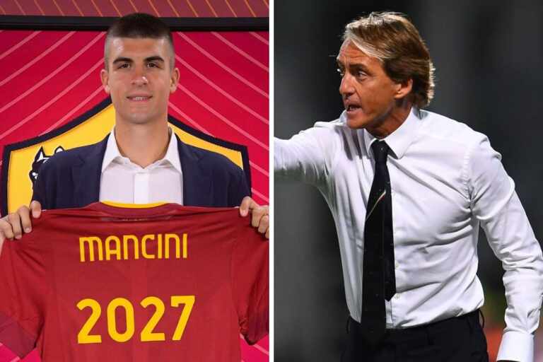 Gianluca Mancini suo padre è Roberto Mancini Ecco la verità DonnaPOP