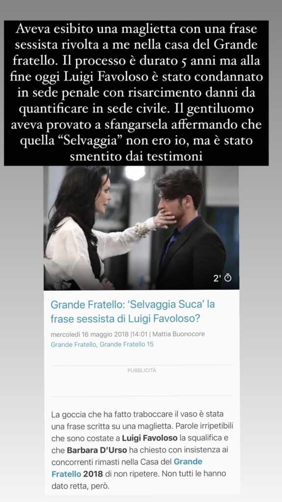 Selvaggia Lucarelli Vince La Causa Contro Luigi Favoloso Ma Cosa Aveva