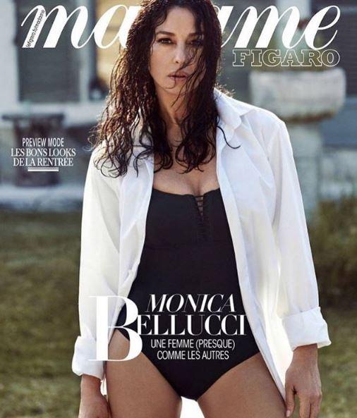 Monica Bellucci su Madame Figaro