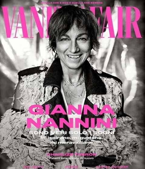 Gianna Nannini sulla cover di Vanity Fair