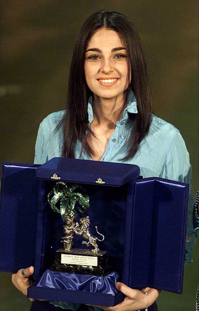 Anna Tatangelo a Sanremo 2002