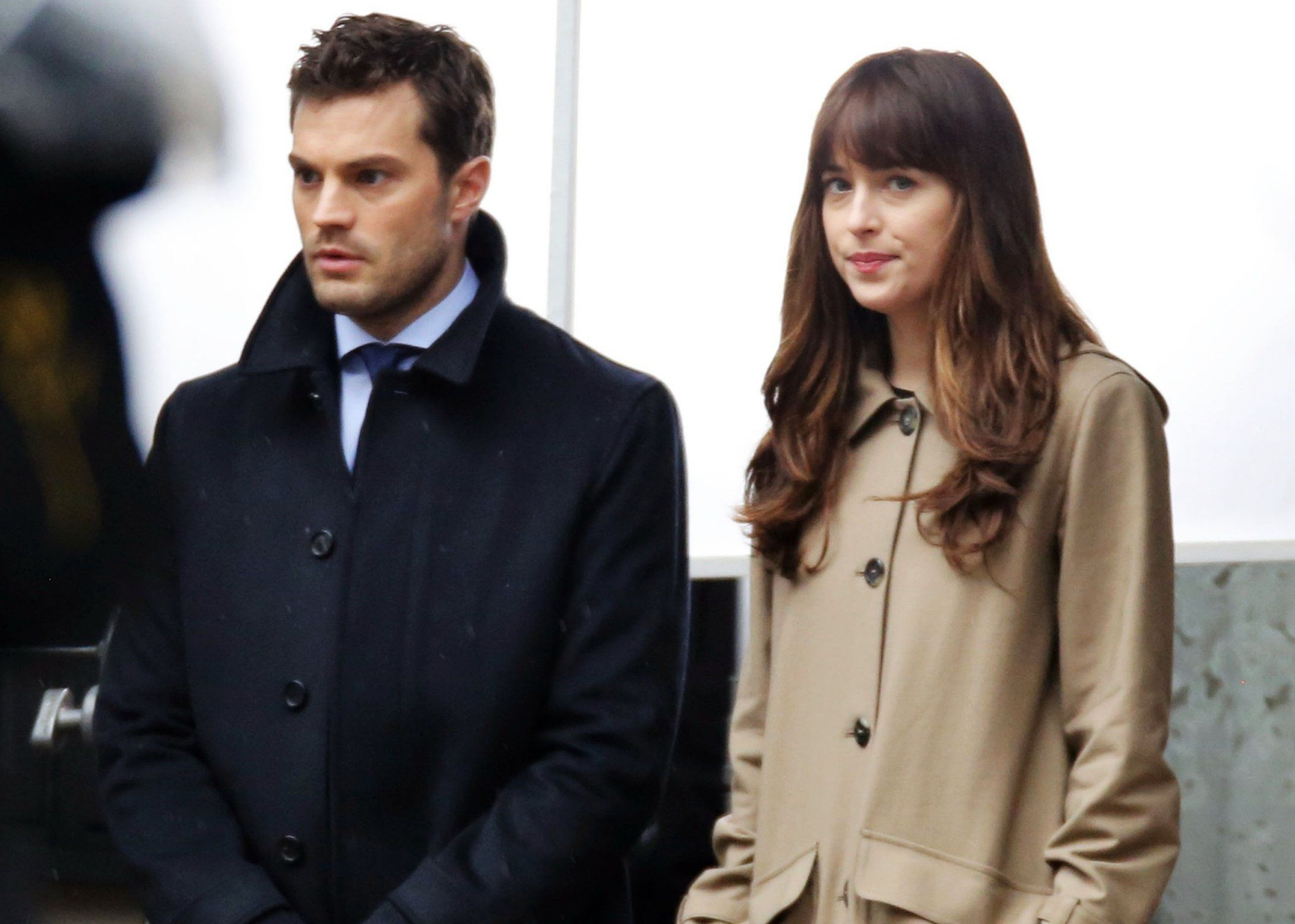 Dakota Jones e Jamie Dornan