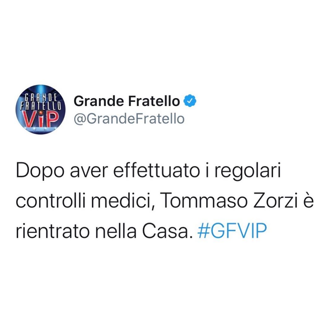 GF Vip Tommaso Zorzi