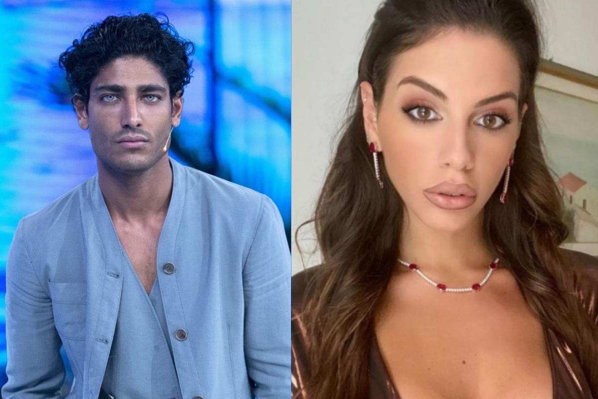 akash kumar antonella fiordelisi coppia fidanzati bacio foto video