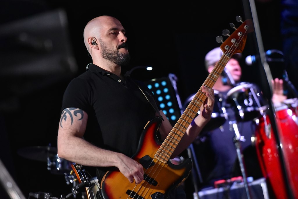 Gabriele Lazzarotti, bassista della Propaganda Live Band