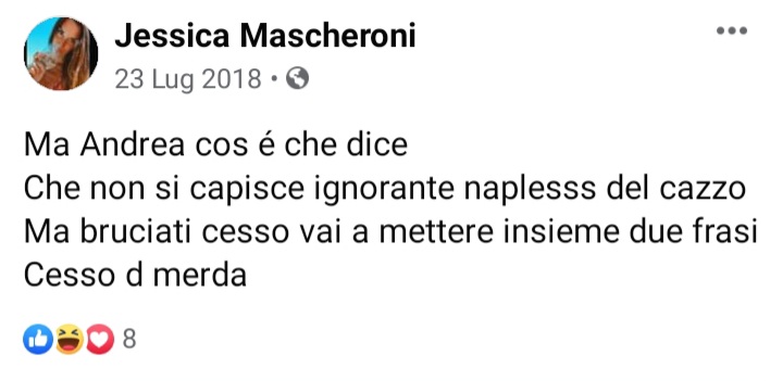 jessica contro napoli