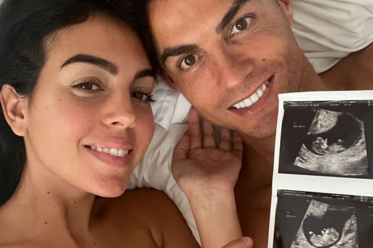 ronaldo moglie georgina rodriguez incinta due gemelli