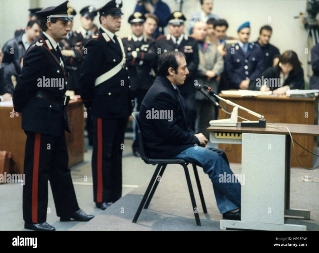 Roberto Savi durante il processo / Foto: Alamy