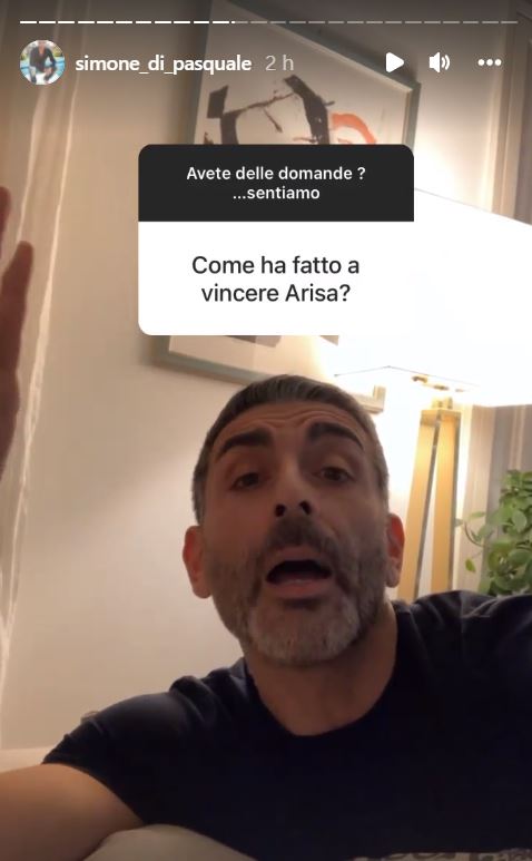 vito coppola arisa reazione