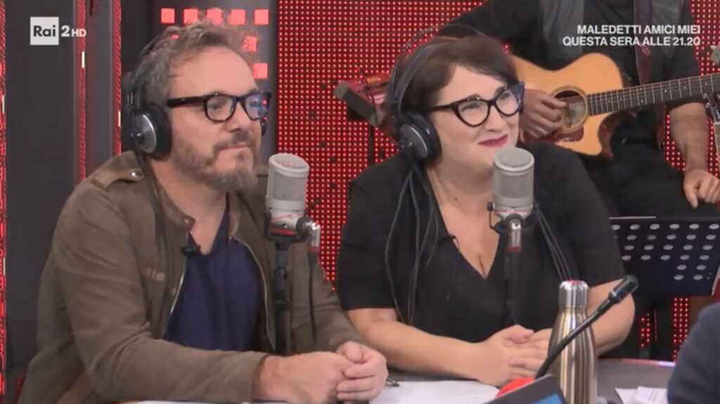 Radio 2 Maria Di Biase e Corrado Nuzzi Foto Rai Play