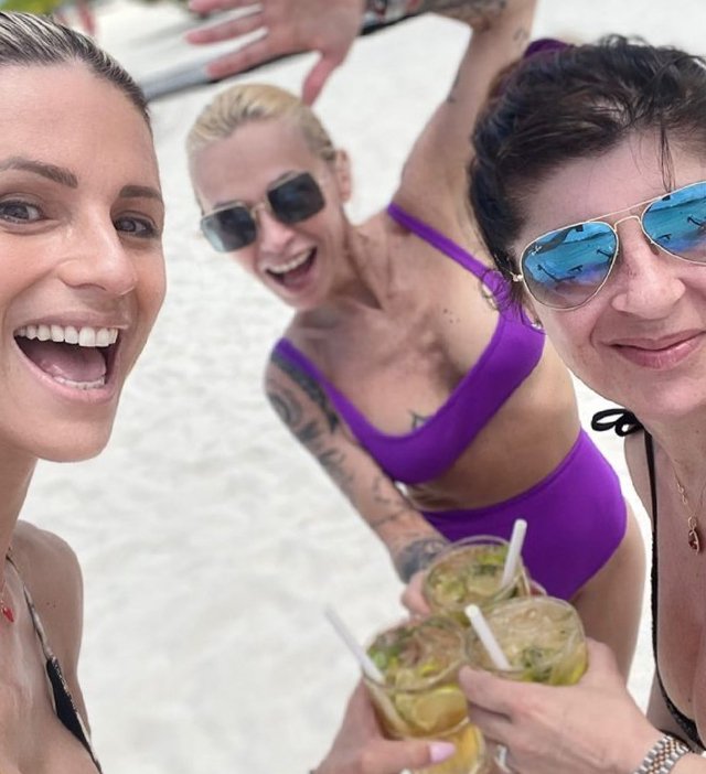 michelle hunziker maldive