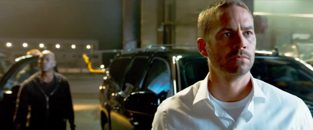 Paul Walker in Fast and Furious 7