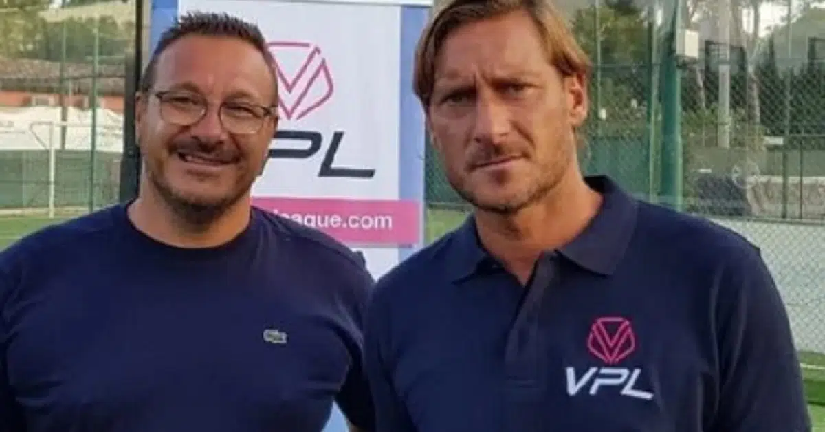 Riccardo e Francesco Totti