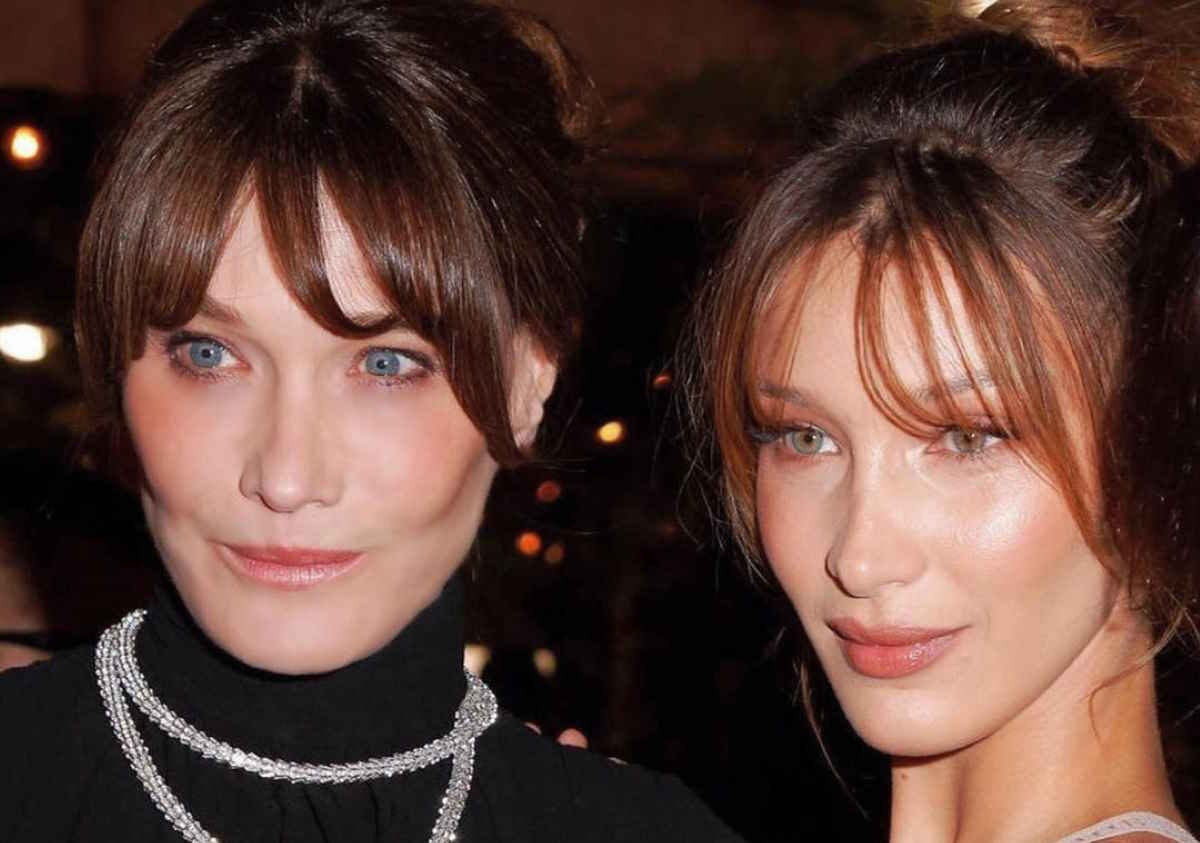 carla bruni bella hadid