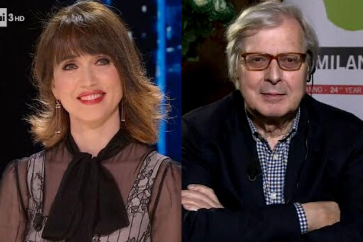 chiara francini sinistri sgarbi monologo carta bianca video