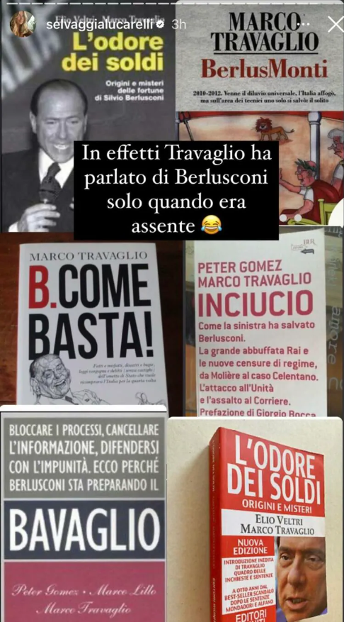 lucarelli libri travaglio berlusconi