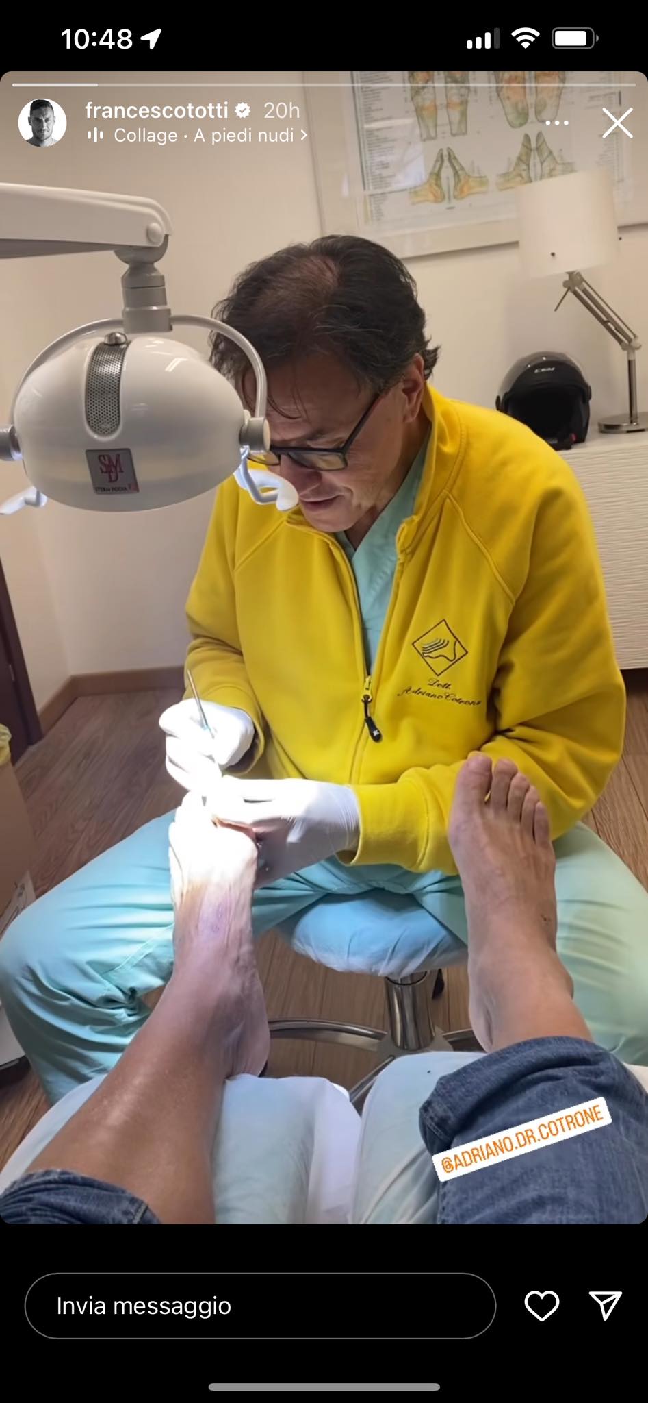 totti pedicure