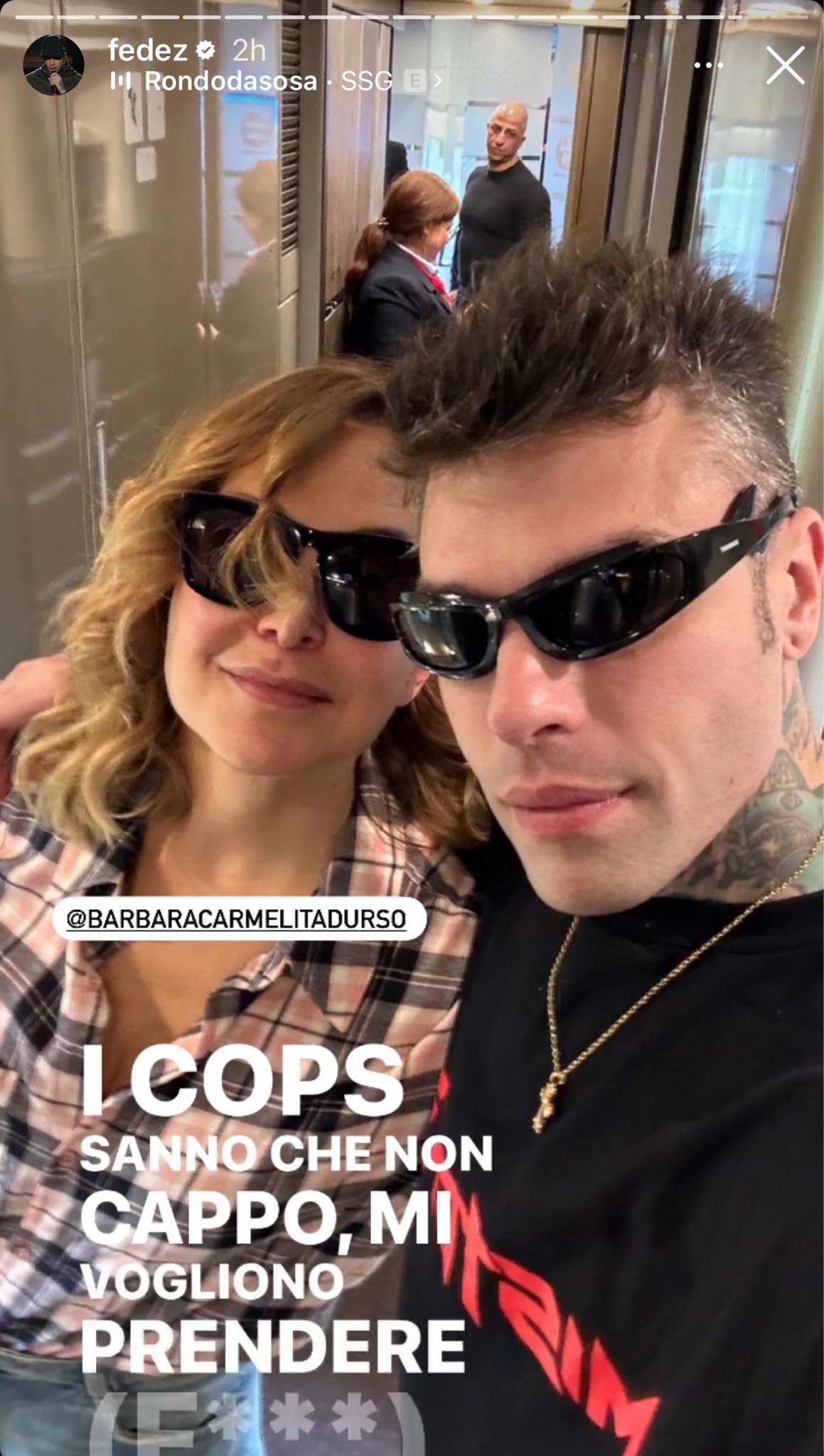 fedez barbara d'urso