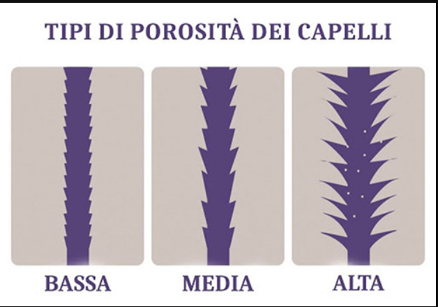 porisità capelli