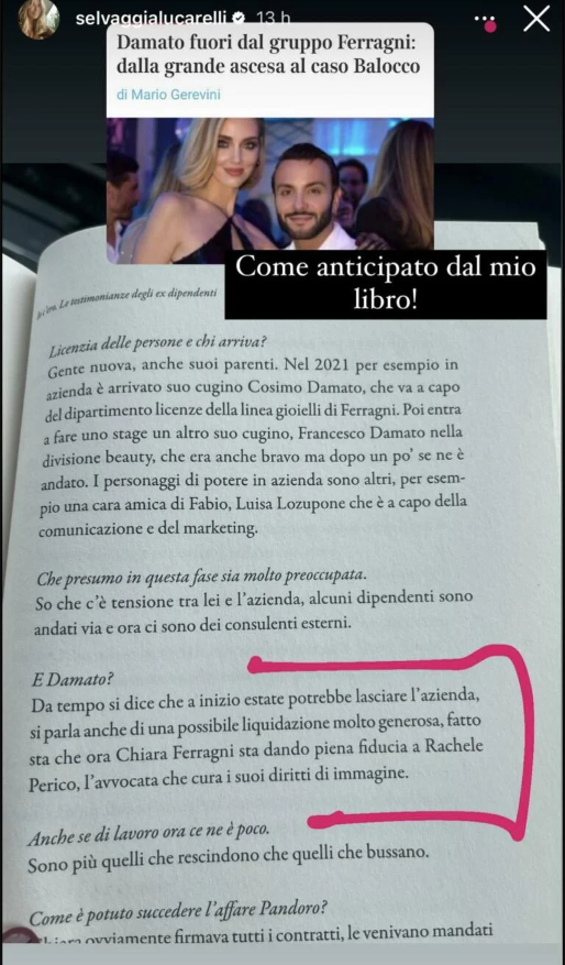 selvaggia lucarelli damato libro