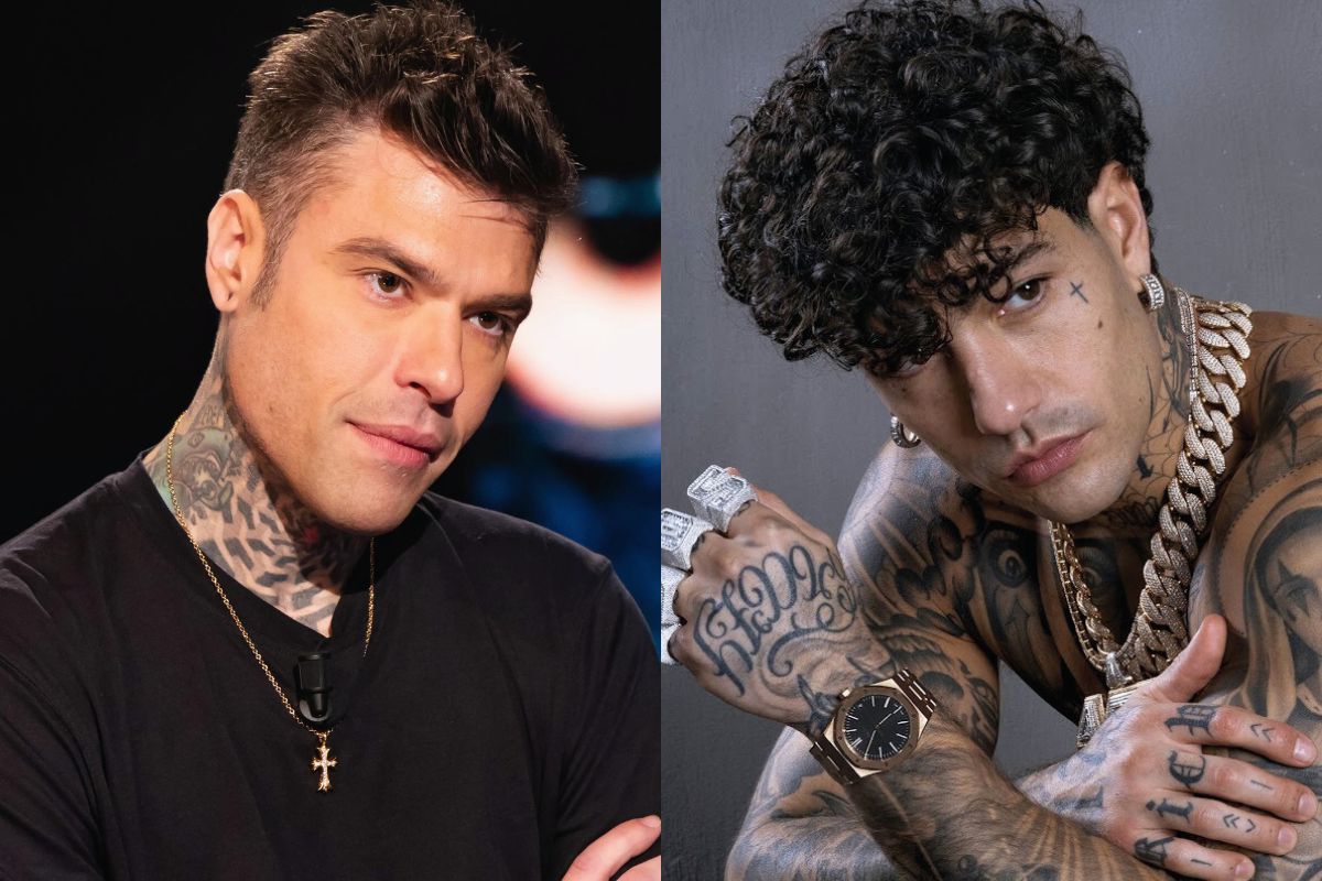 fedez tony effe striscioni