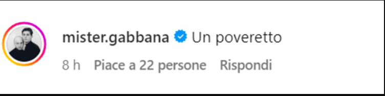 stefano gabbana fedez